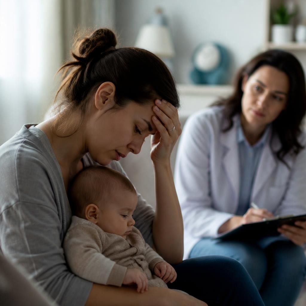 Depressão pós-parto: quando a tristeza exige avaliação profissional?