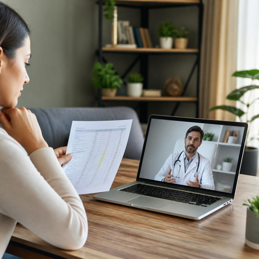 Teleconsulta após um exame alterado: como organizar o retorno?