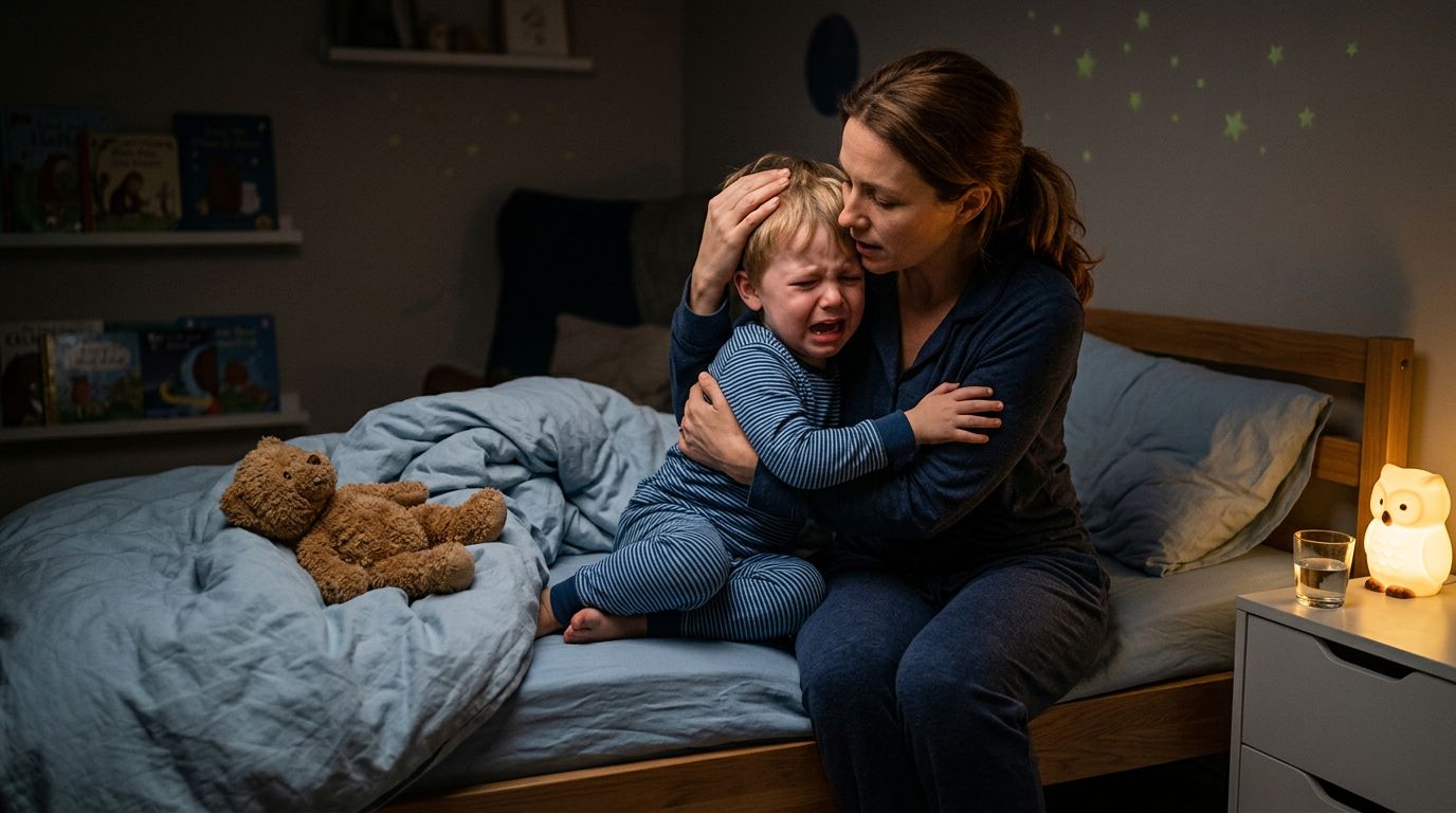 Terror noturno infantil: como reconhecer e proteger a criança?