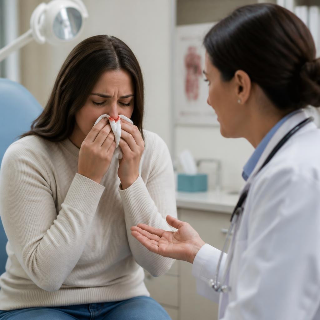 Sangramento nasal recorrente: quando procurar avaliação?