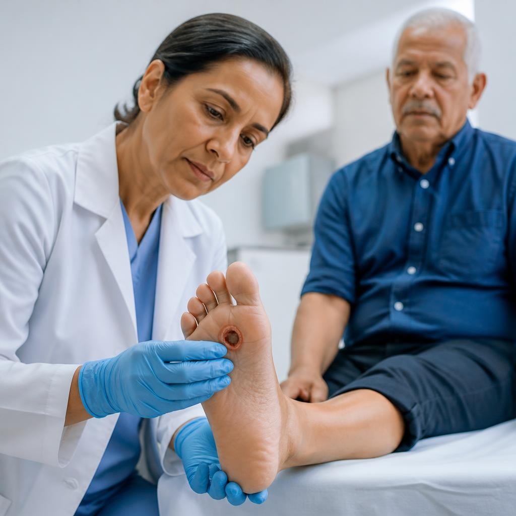 Ferida no pé de quem tem diabetes: quando procurar atendimento?