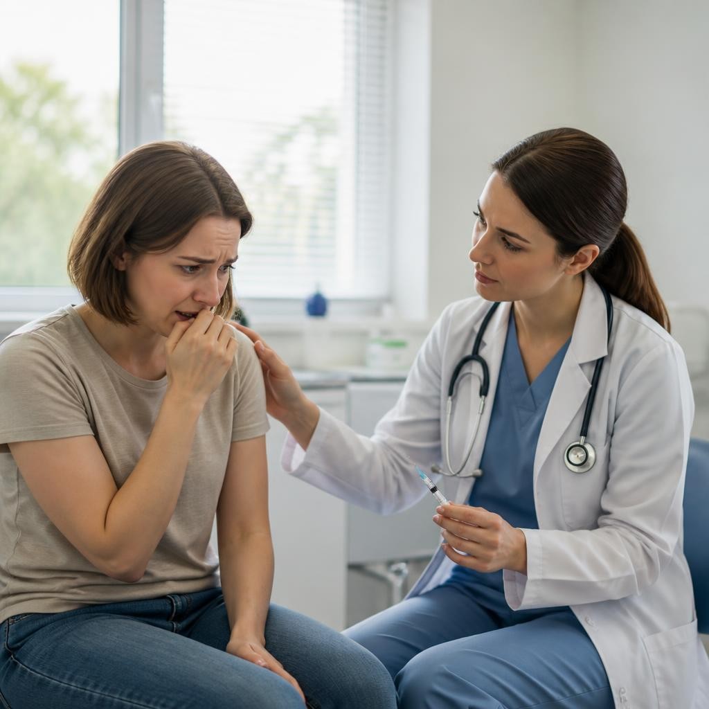 Fobia de agulhas: como preparar uma conversa sobre o cuidado?