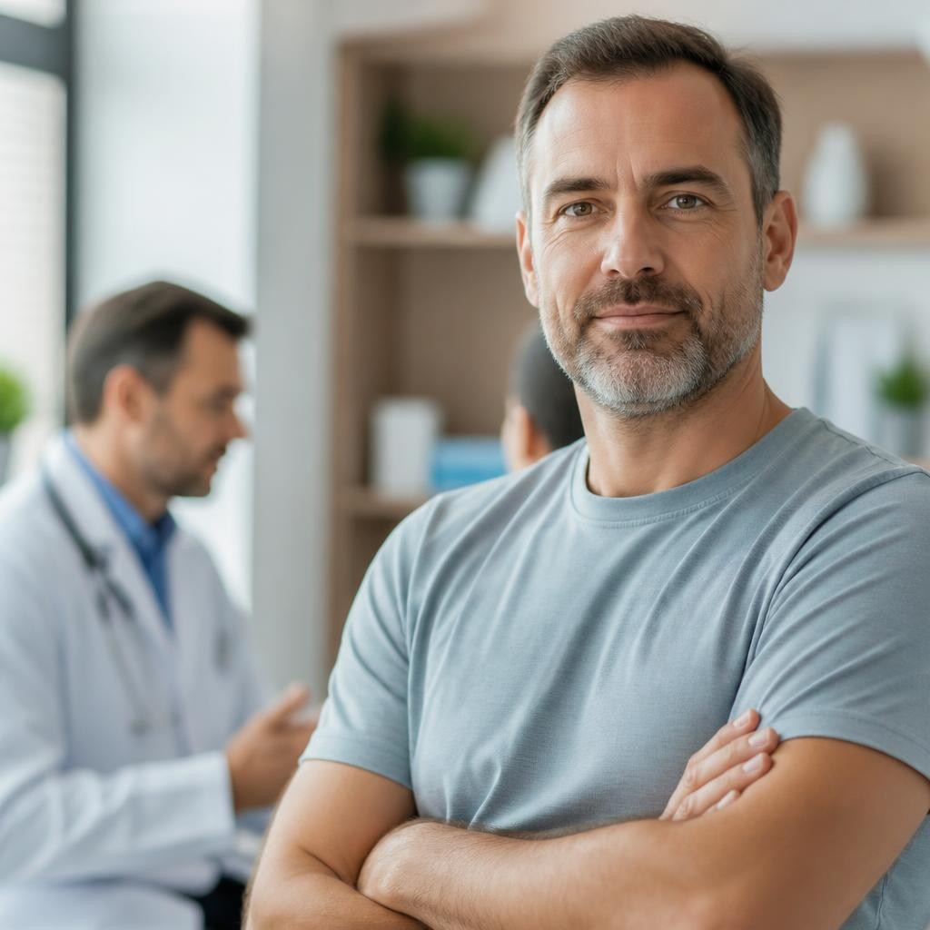 Quais exames preventivos o homem deve considerar após os 40 anos?