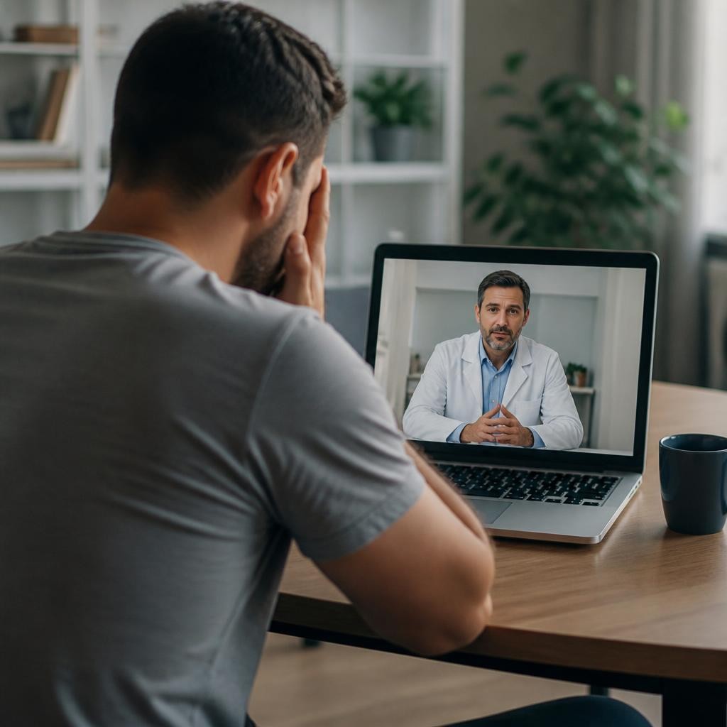 Quando a disfunção erétil merece avaliação médica por teleconsulta?