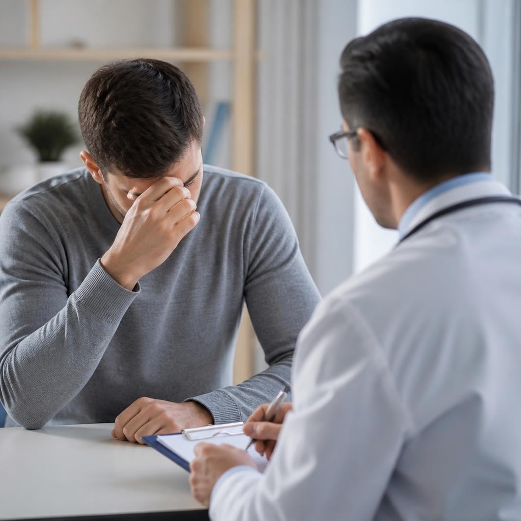 Quando o homem deve buscar avaliação médica para alterações no sono e fadiga?