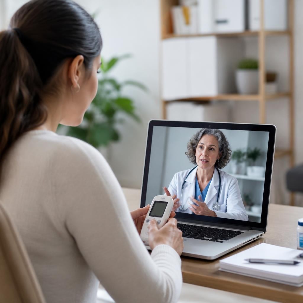 Como a telemedicina pode ajudar no acompanhamento de check-ups periódicos?