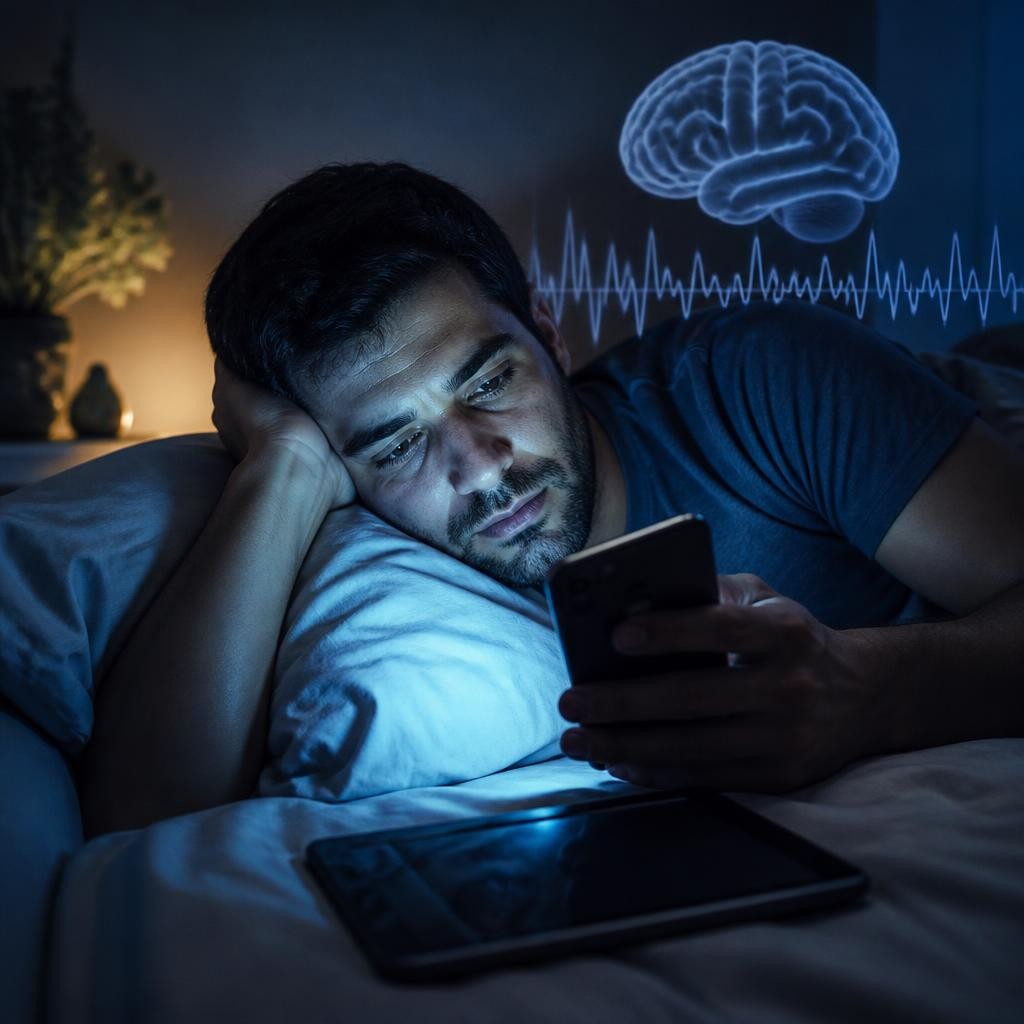 Como identificar distúrbios do sono relacionados ao uso de aparelhos eletrônicos?