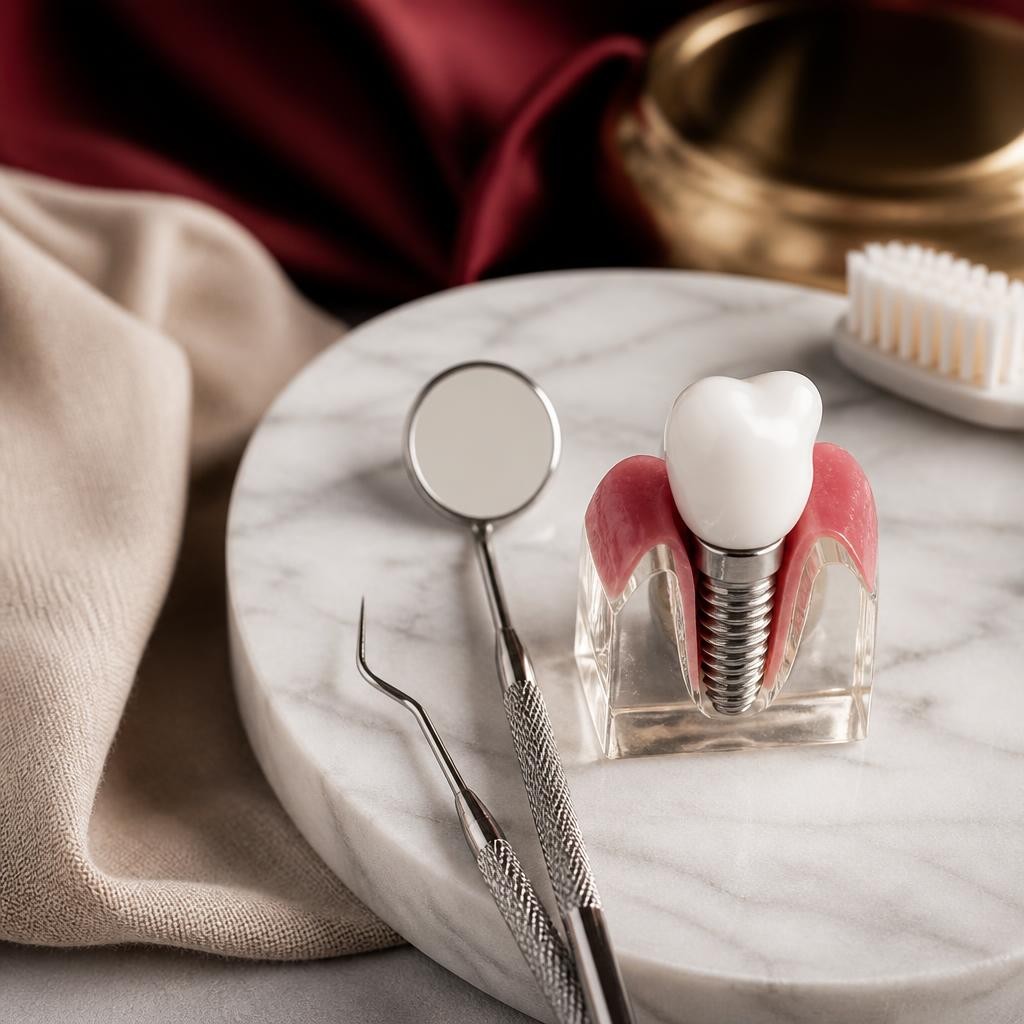 Gengiva inflamada ao redor do implante: o que fazer e quando procurar a periodontista