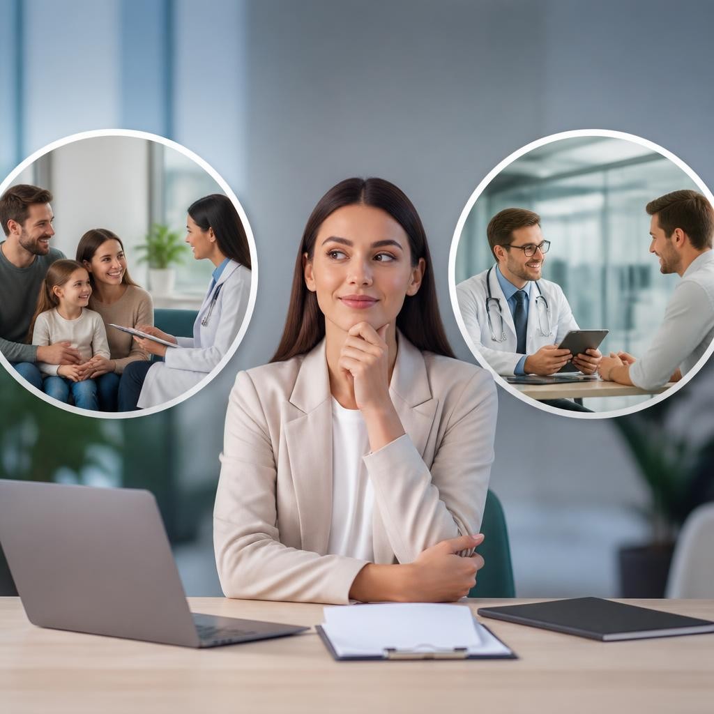 Como escolher entre plano de saúde empresarial com ou sem coparticipação em 2026?