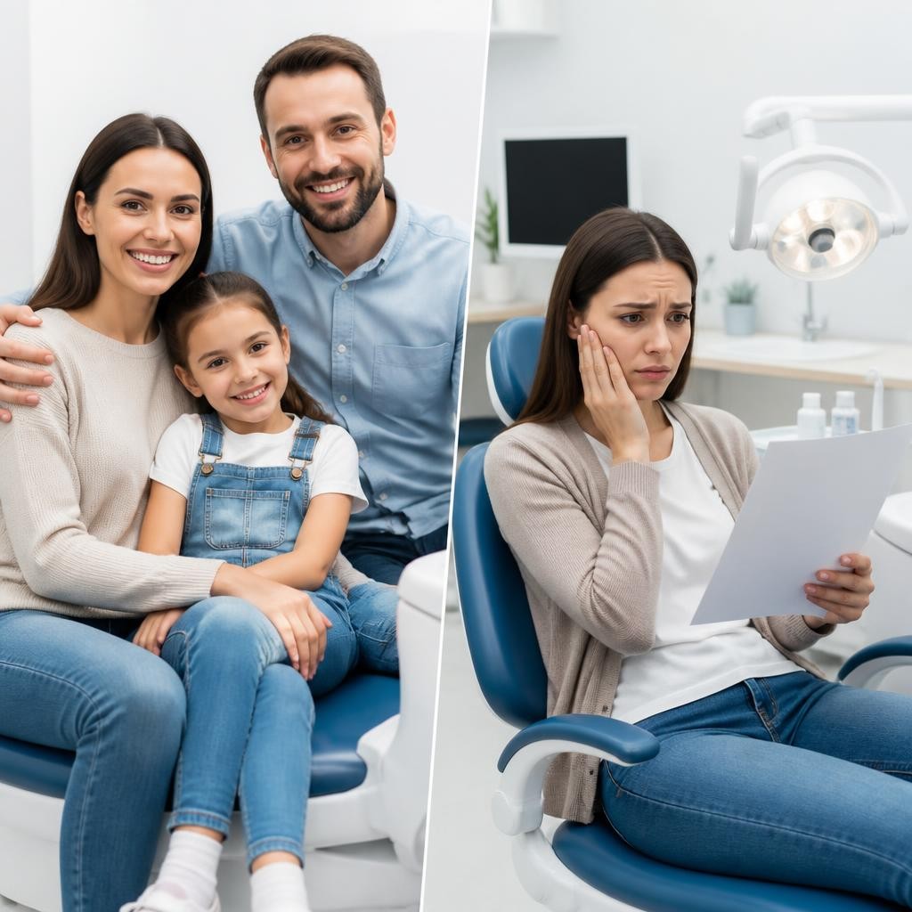 Quais as diferenças entre plano odontológico familiar e cobertura avulsa em 2026?