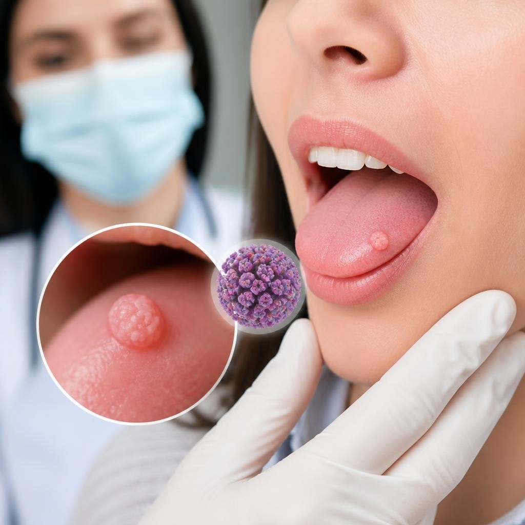 Papiloma Bucal por HPV: como identificar e tratar a bolinha na boca
