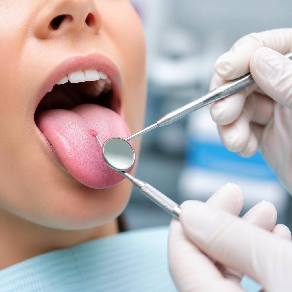 Bolinha na língua: quando consultar um dentista estomatologista em São Paulo