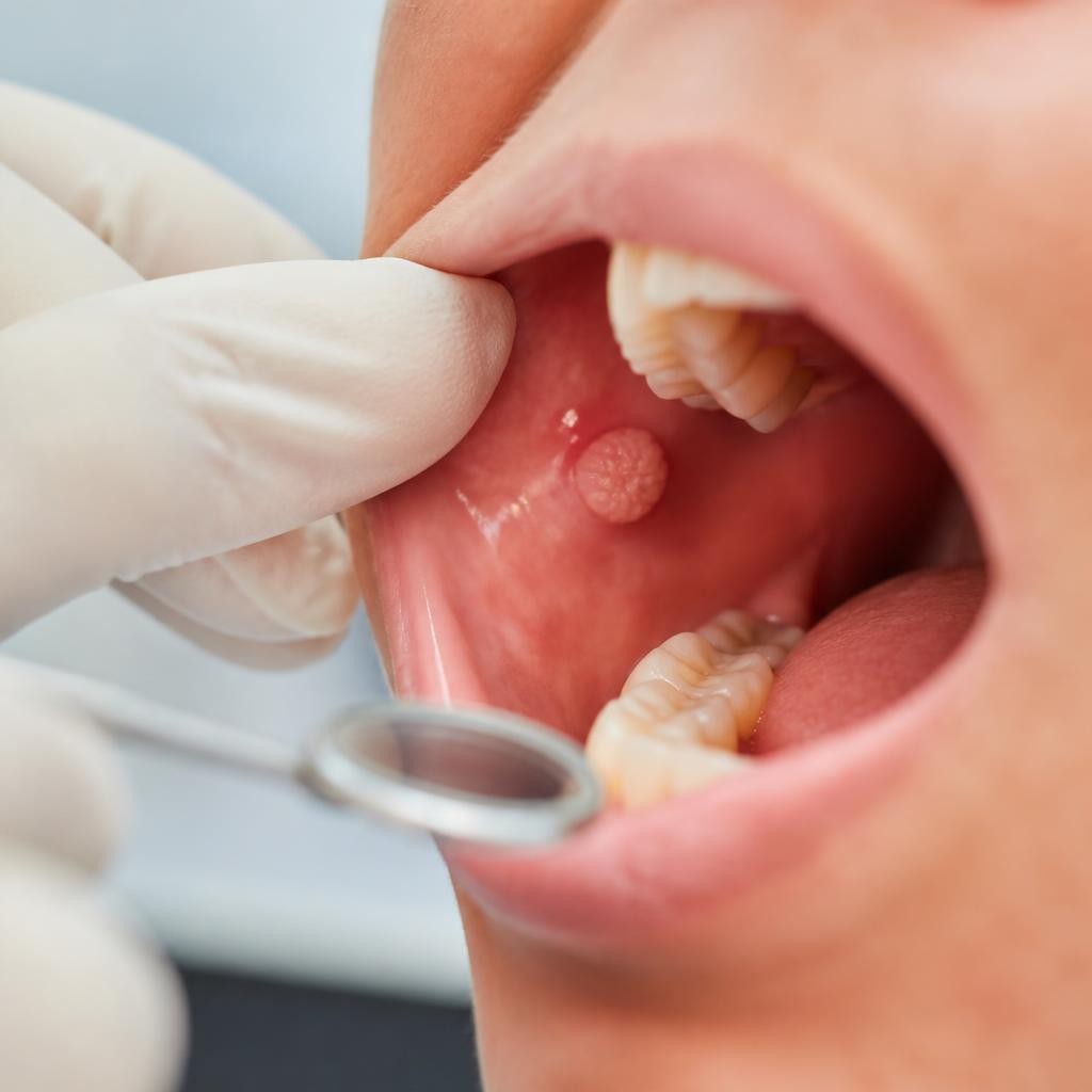 Papiloma Bucal por HPV: quando tratar e procurar estomatologista
