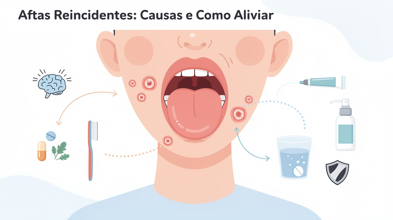 Aftas Reincidentes: Causas e Como Aliviar