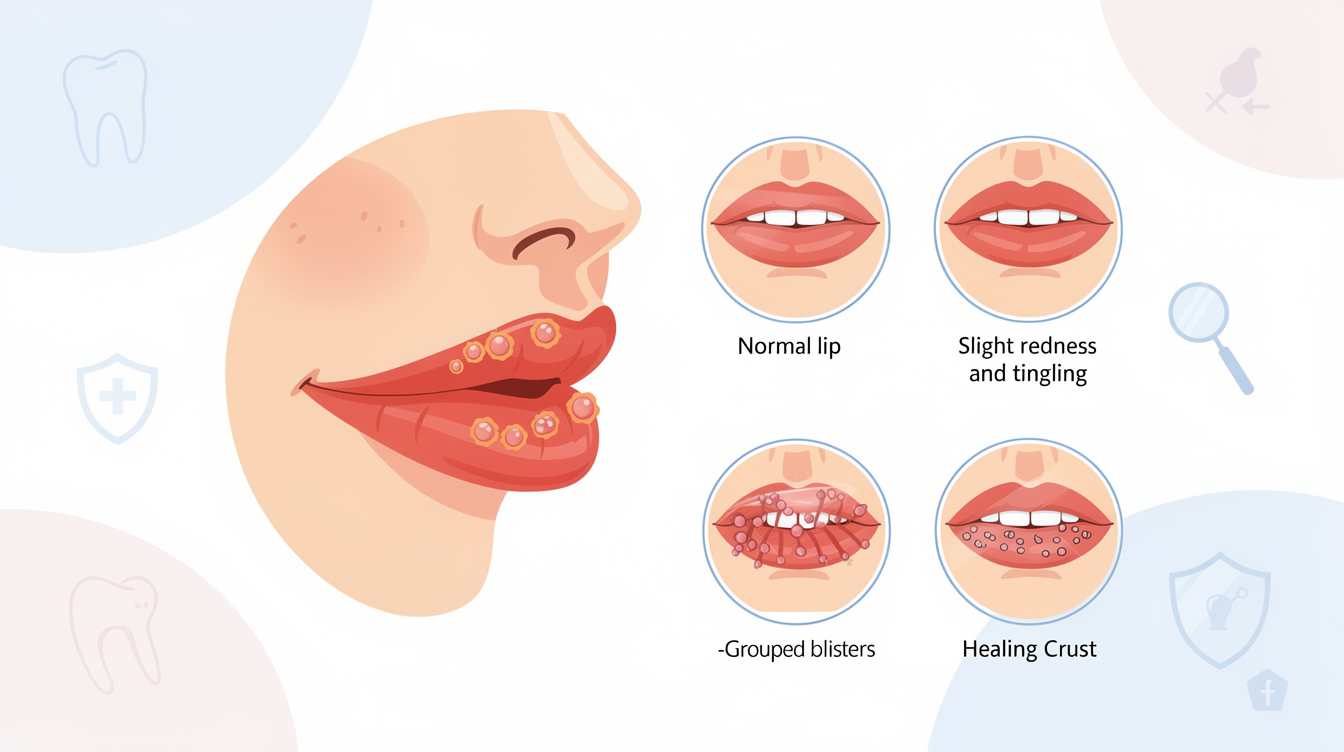 Herpes Labial: Como Identificar Sem Dúvidas?