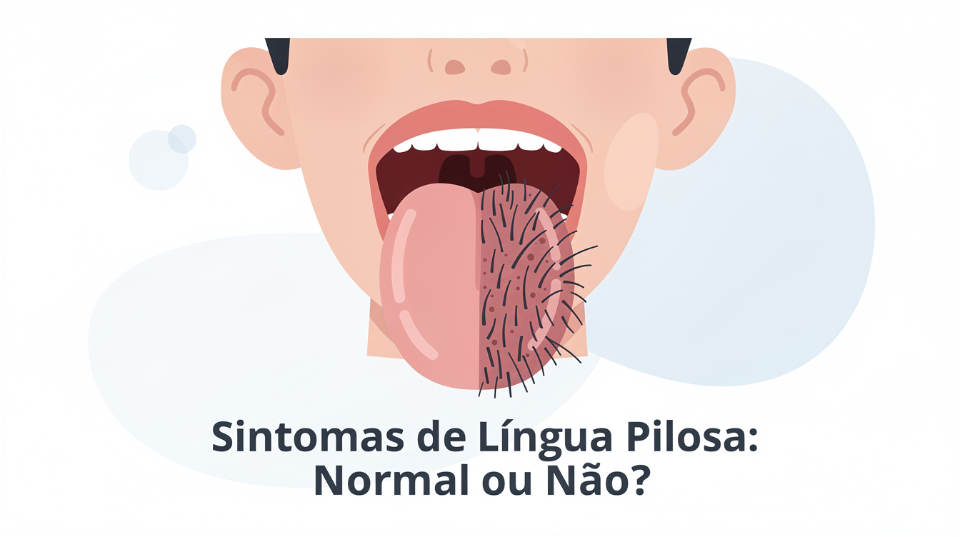 Sintomas de Língua Pilosa: Normal ou Não?