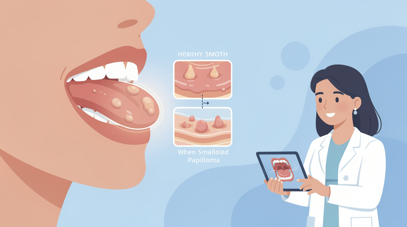 Papiloma Oral: O Que Pode Ser e Como Identificar?