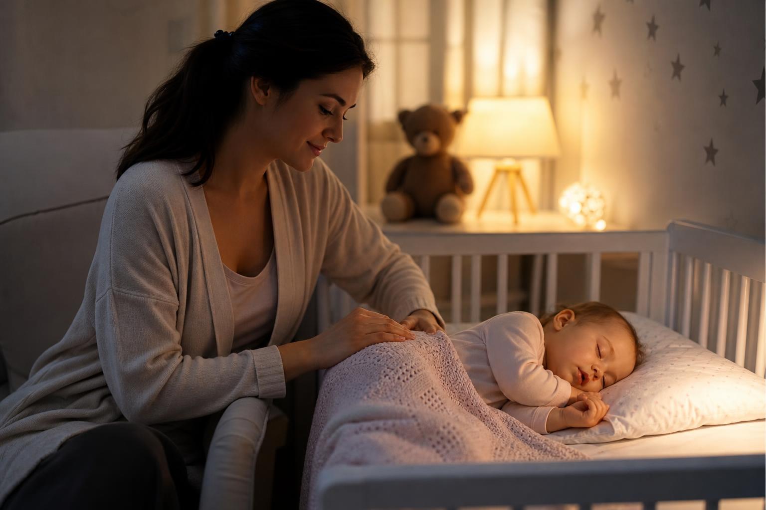 Como iniciar o desmame gentil noturno sem choro em 5 passos